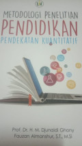 Metodologi Penelitian Pendidikan Pendekatan Kuantitatif